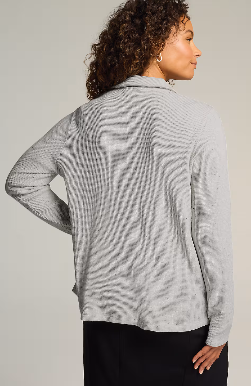 Wearever Collared Waffle Top