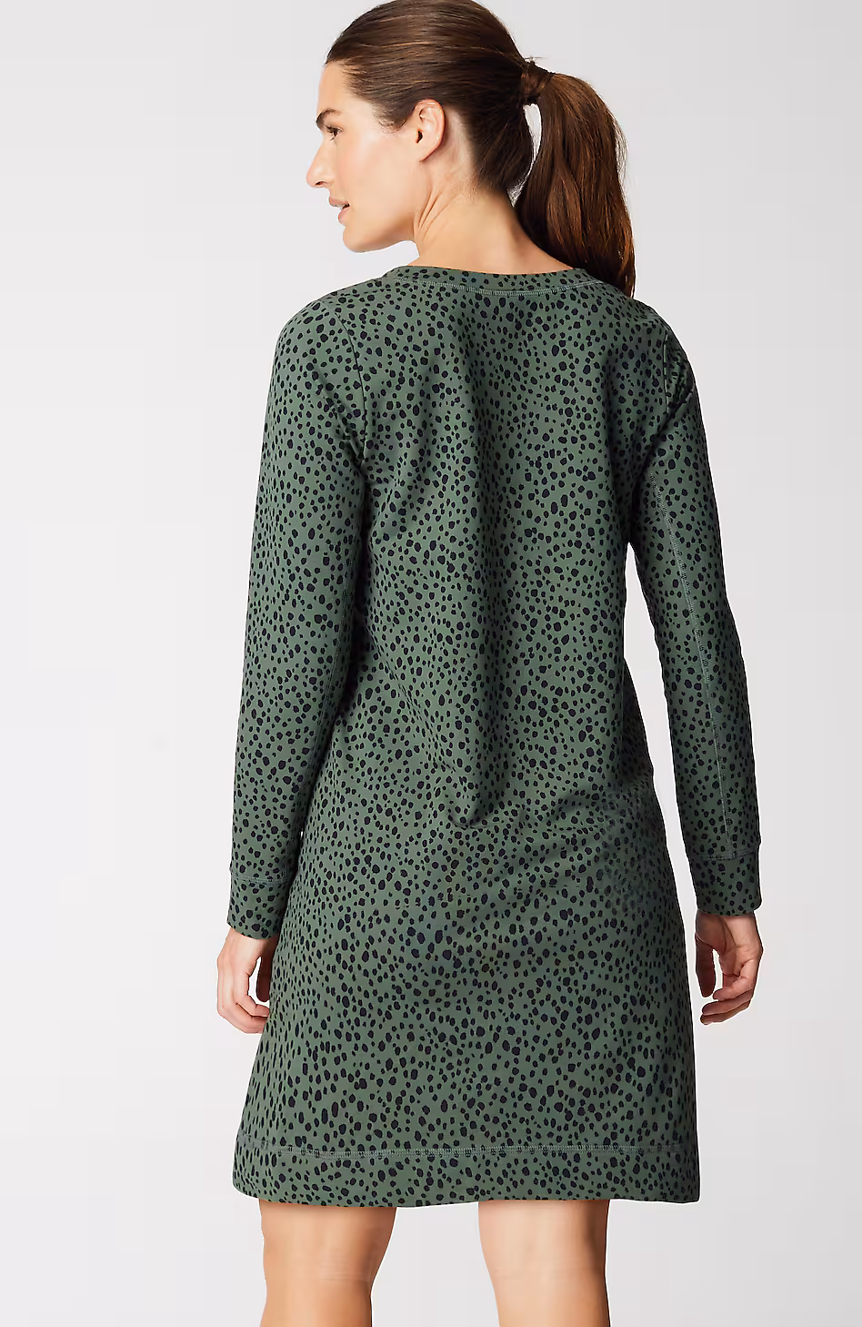 Fit Elevate Terry Seamed Dress