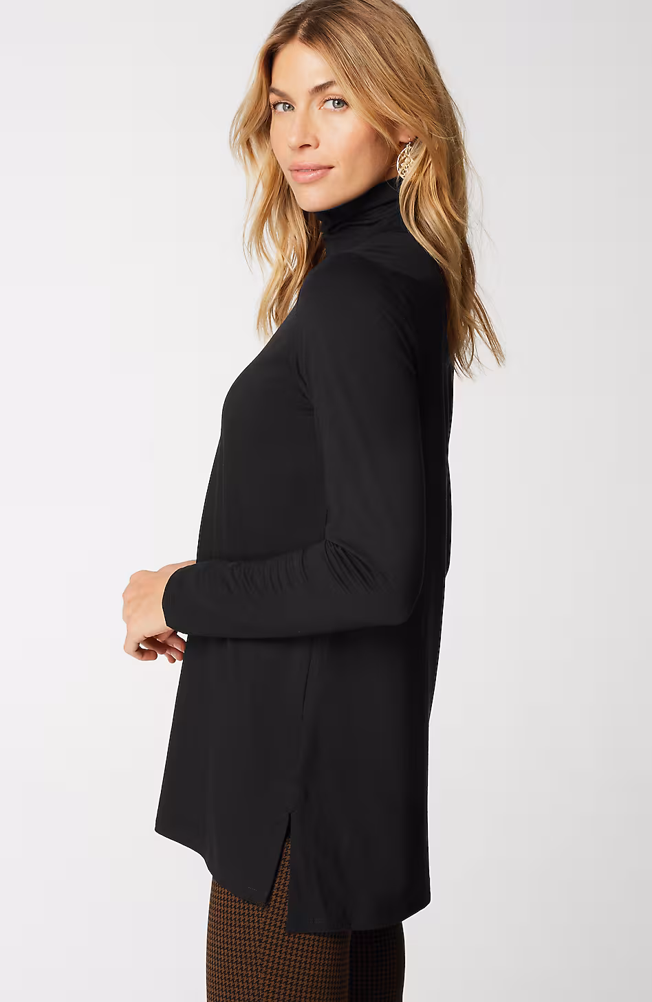 Luxe Supima® Turtleneck Tunic