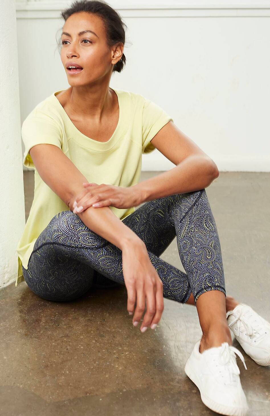 Fit Performance 7/8 Curved-Seam Leggings