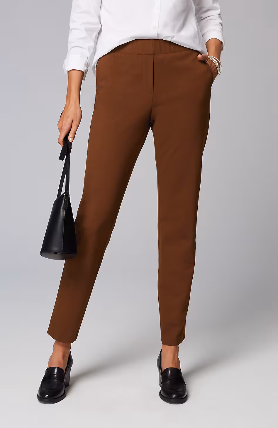 Ponte Welt-Pockets Slim-Leg Pants