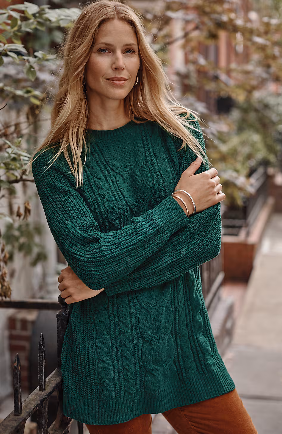 Chenille Cabled Tunic