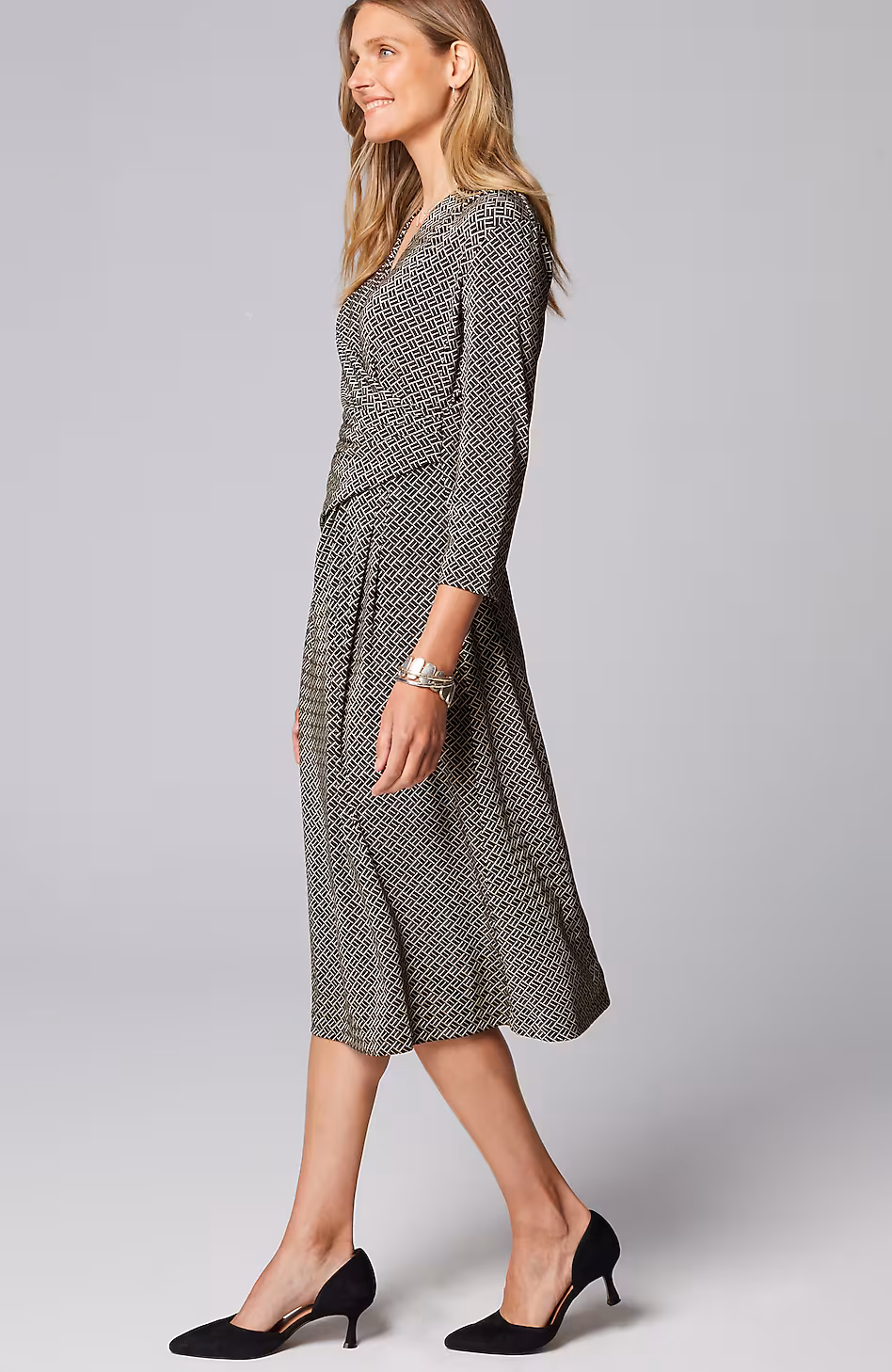 Wearever Side-Pleated Dress