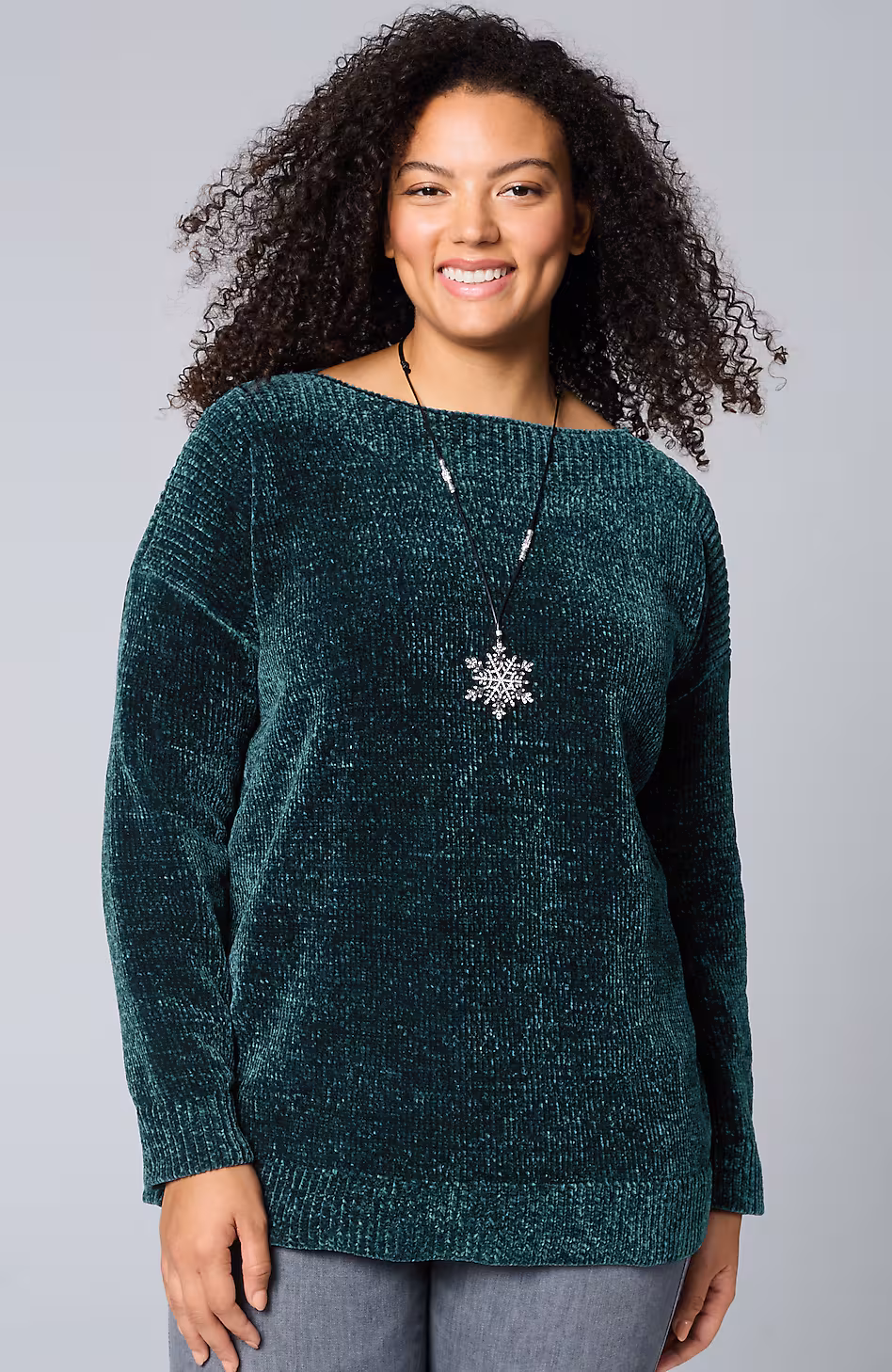 Pure Jill Luxe Chenille Sweater