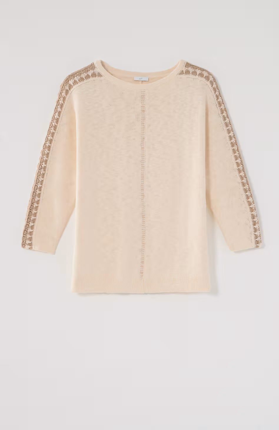 Crochet-Detailed Sweater