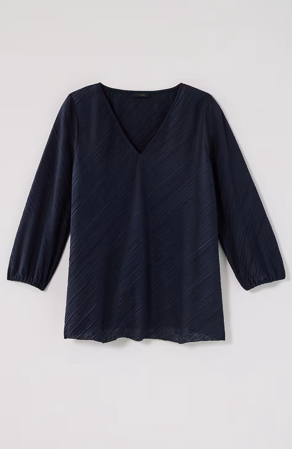 Wearever Plissé-Knit Top