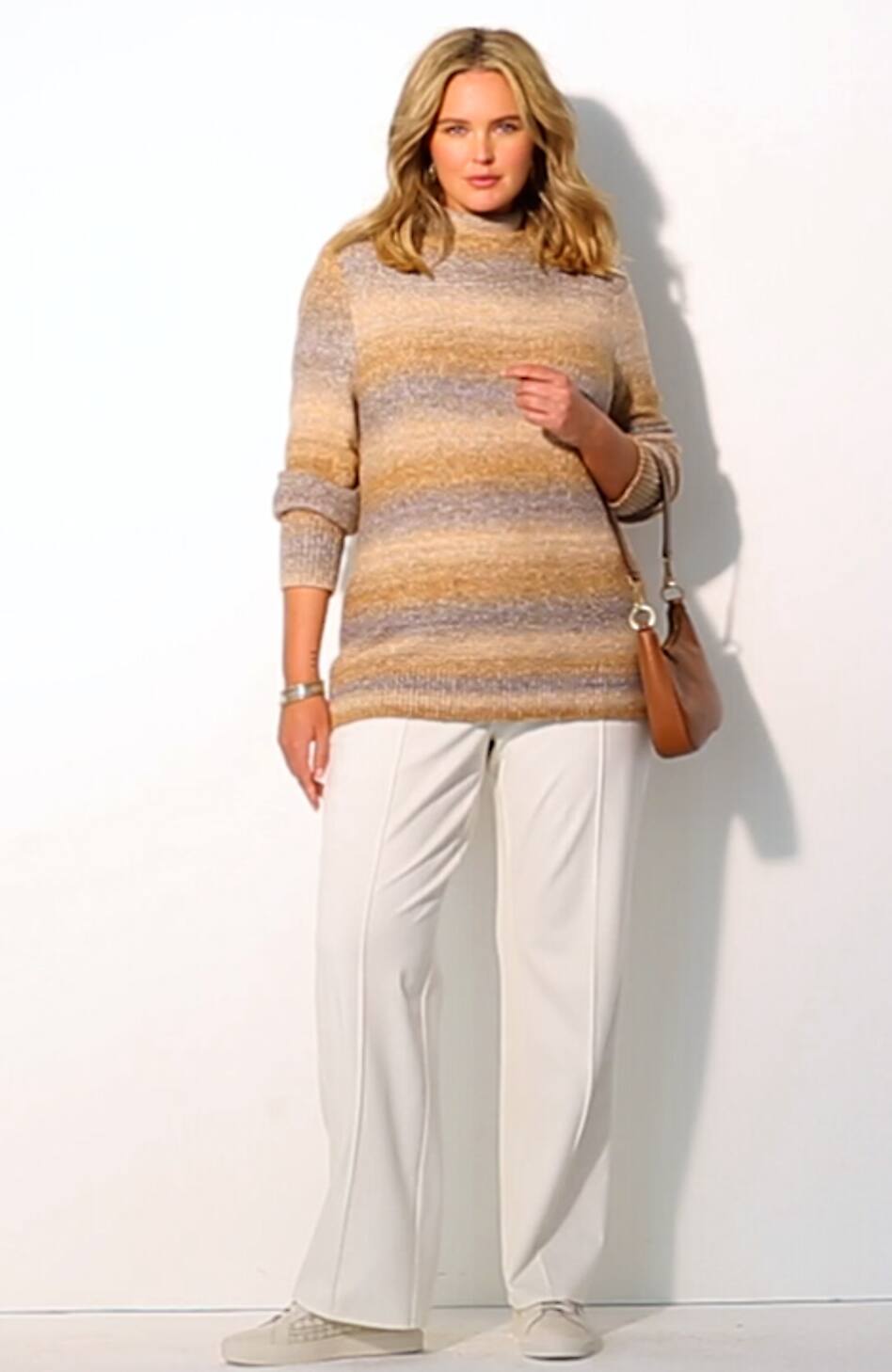 Wearever Funnel-Neck Sweater