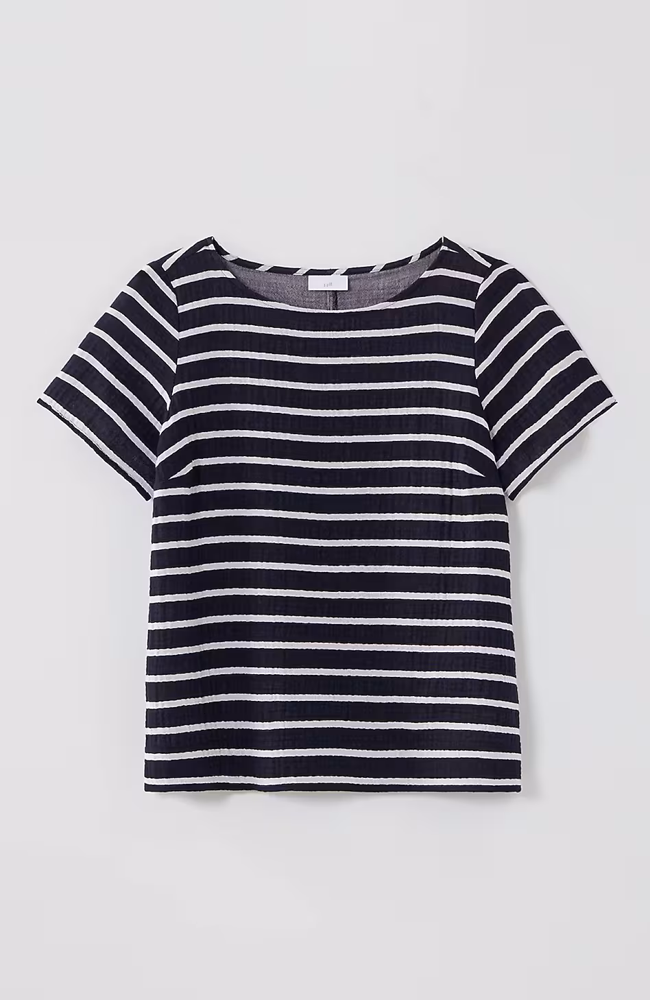 Cotton-Gauze Cap-Sleeve Top