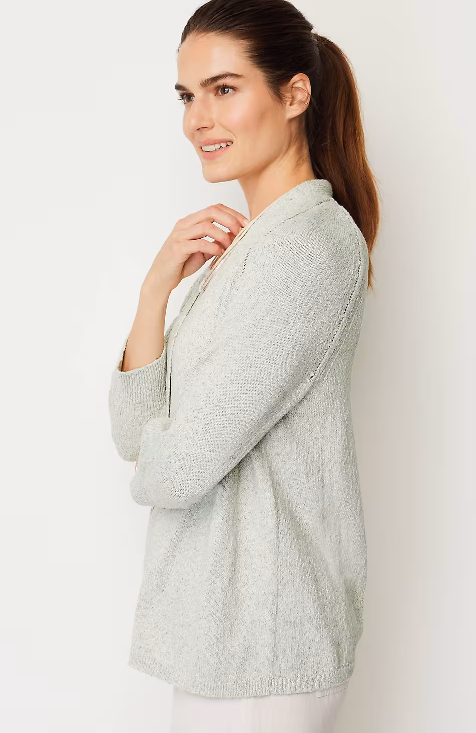 Pure Jill Spray-Dyed Cardi