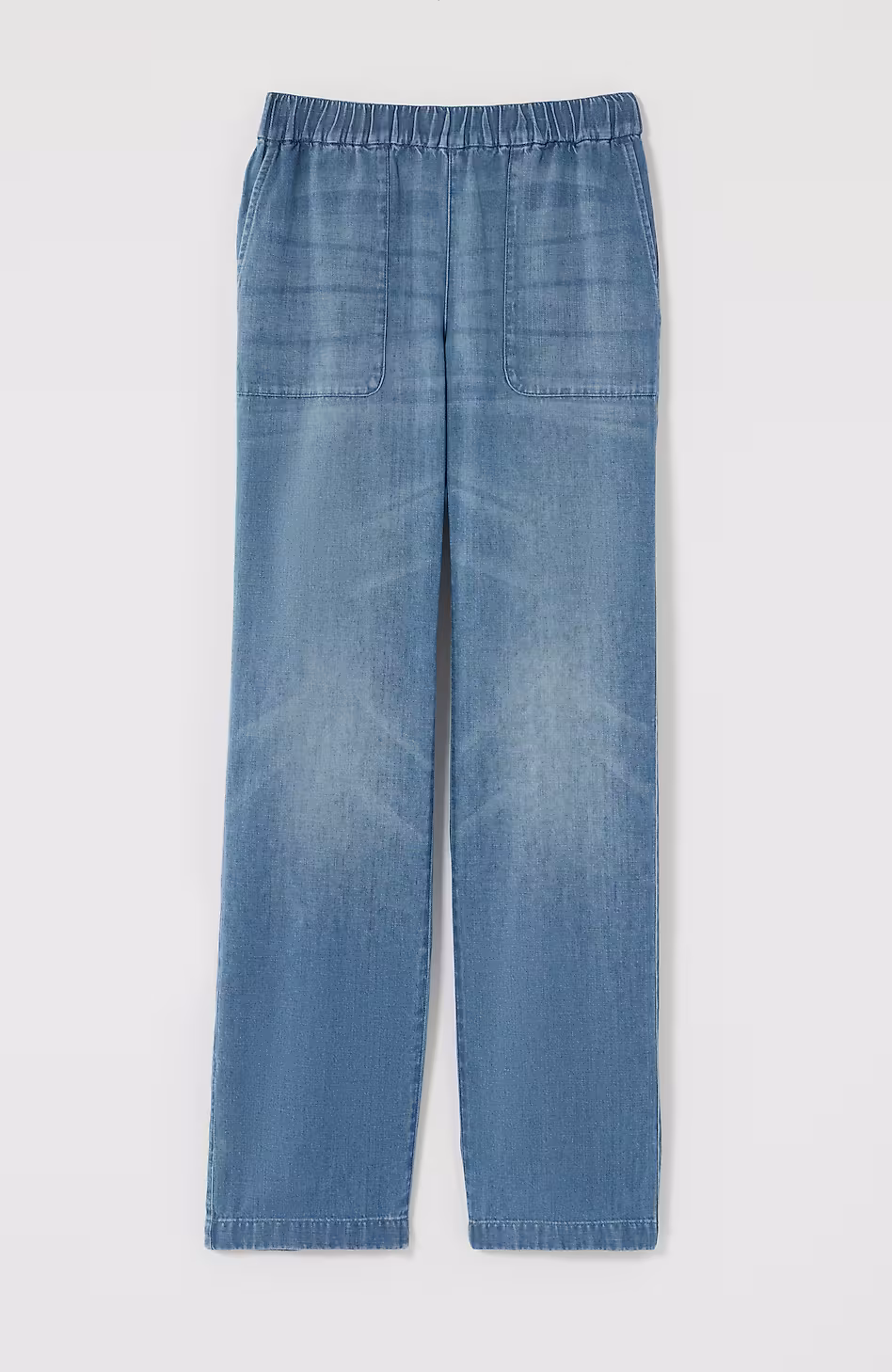 Indigo Wide-Leg Pants