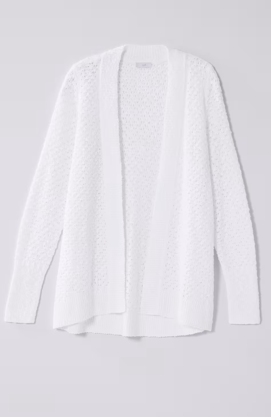 Light Textured High-Low Cardi