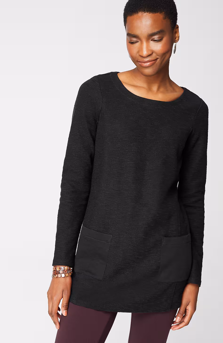 Pure Jill Organically Grown Cotton A-Line Tunic