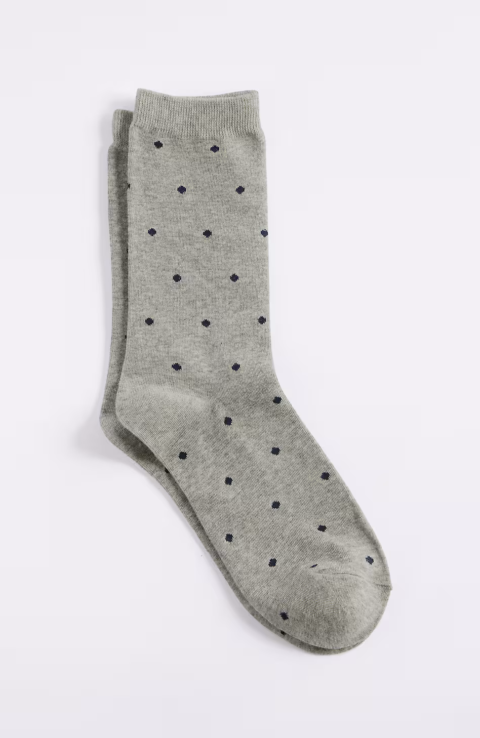 Polka-Dot Crew Socks