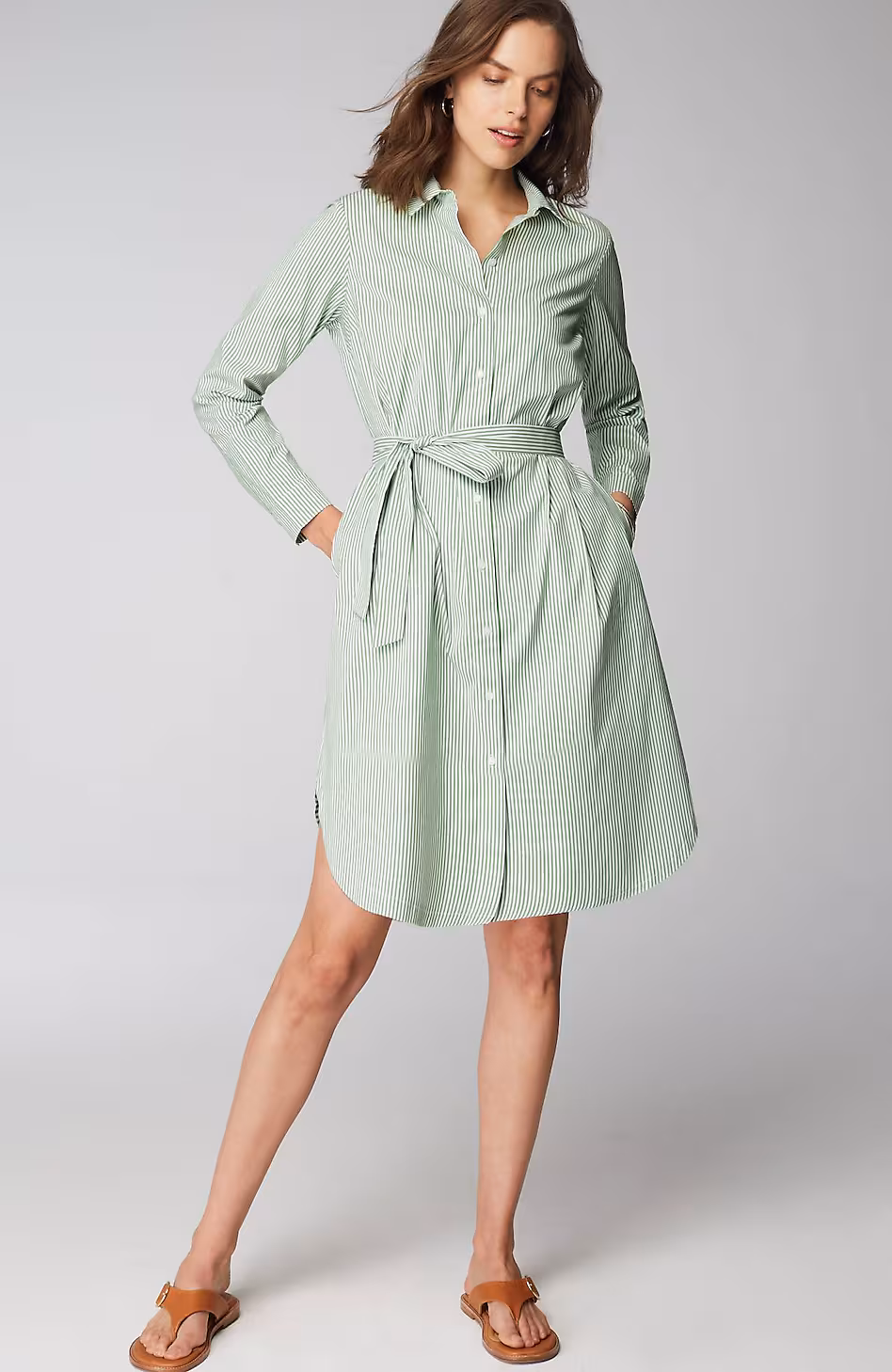 Wearever Belted Shirtdress