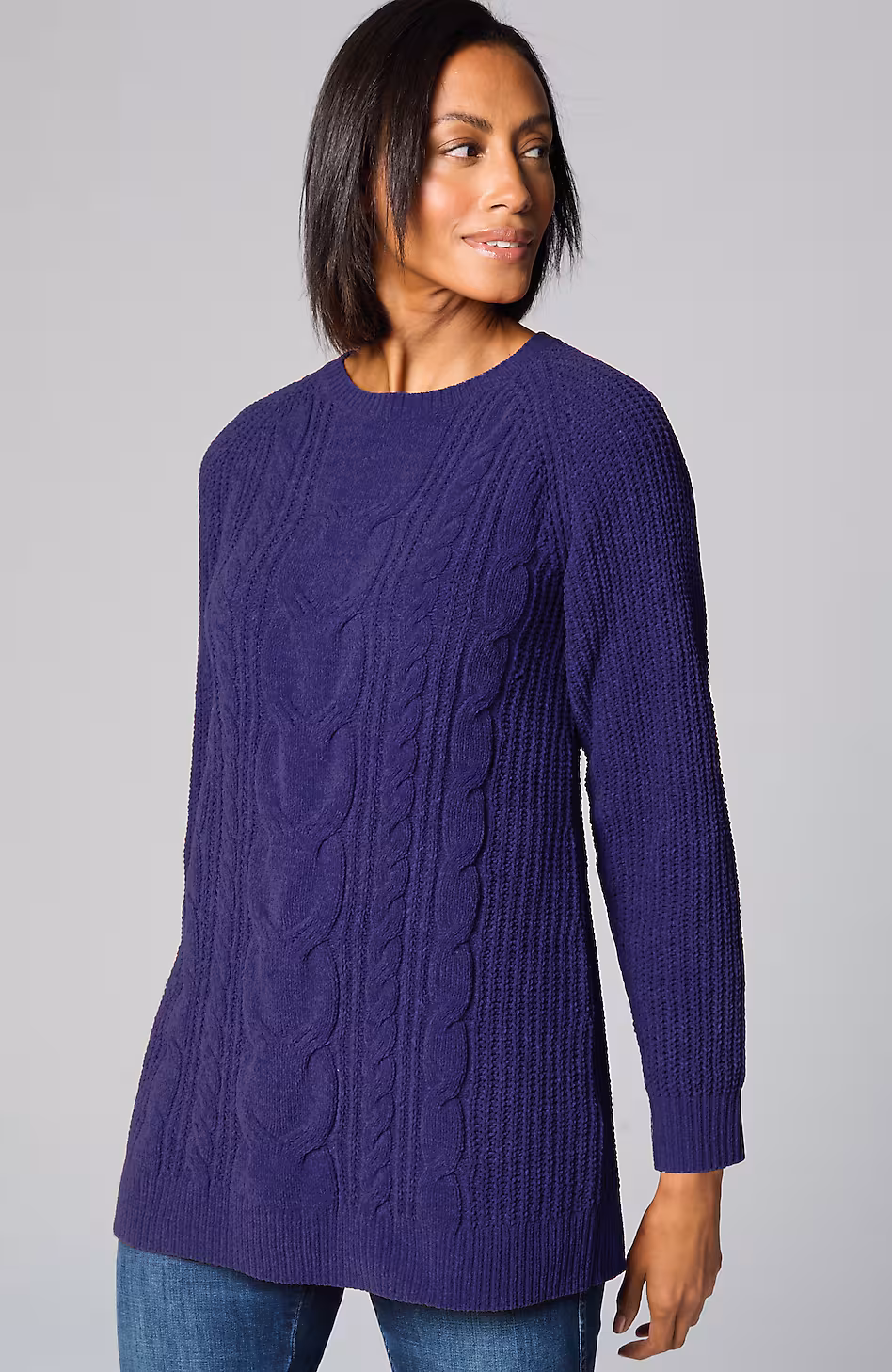 Chenille Cabled Tunic