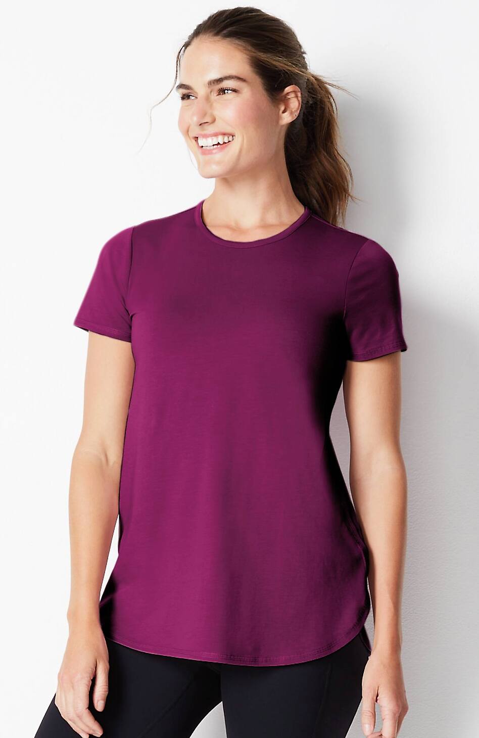 Fit Progress Shirttail Tee