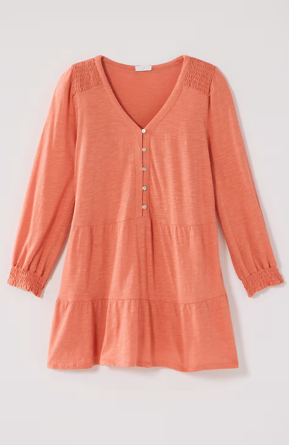 Smocked & Tiered Tunic