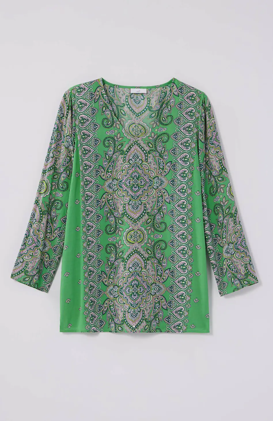 Placed-Paisley Top