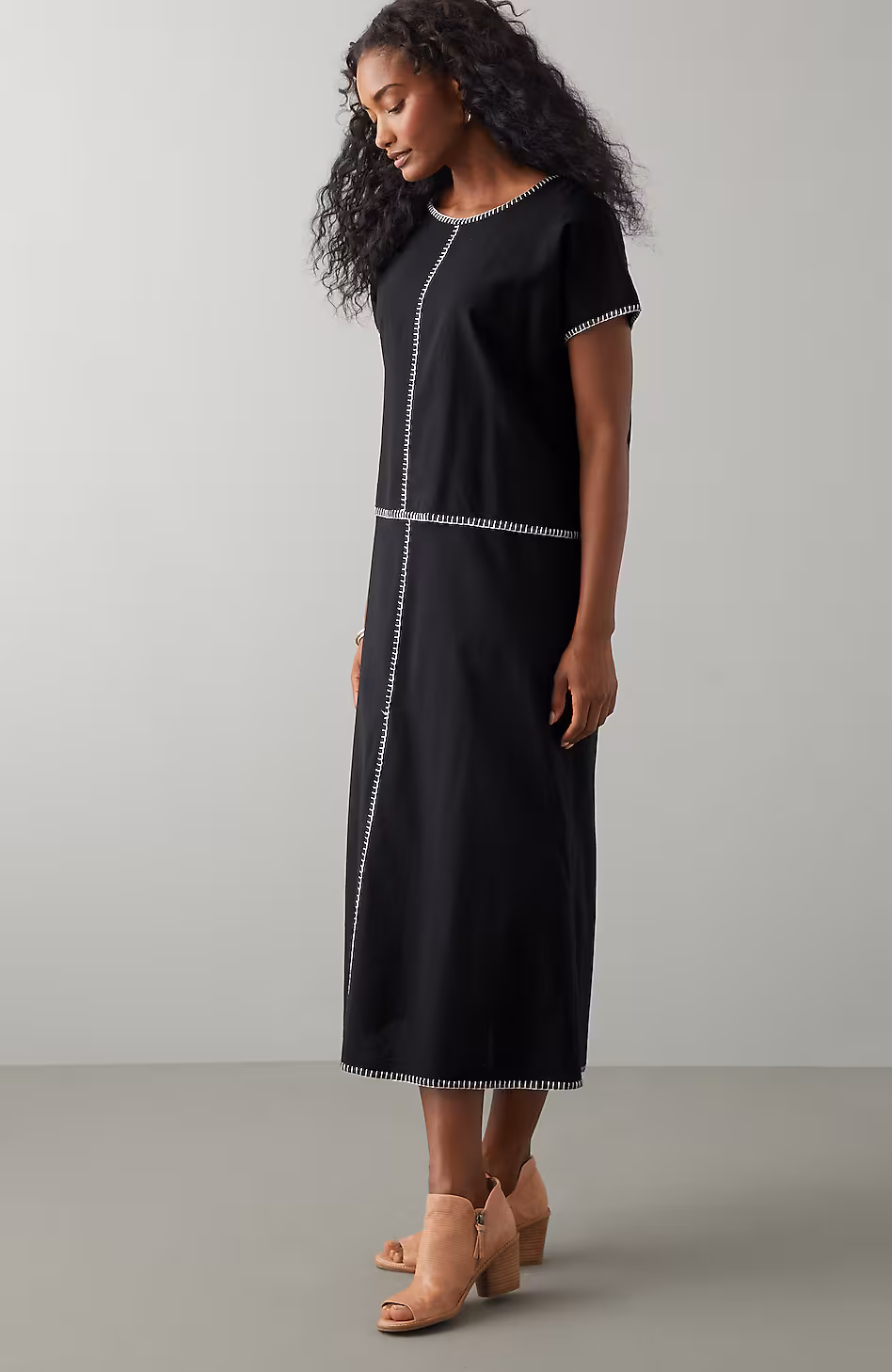 Pure Jill Two-Piece Maxi Dress