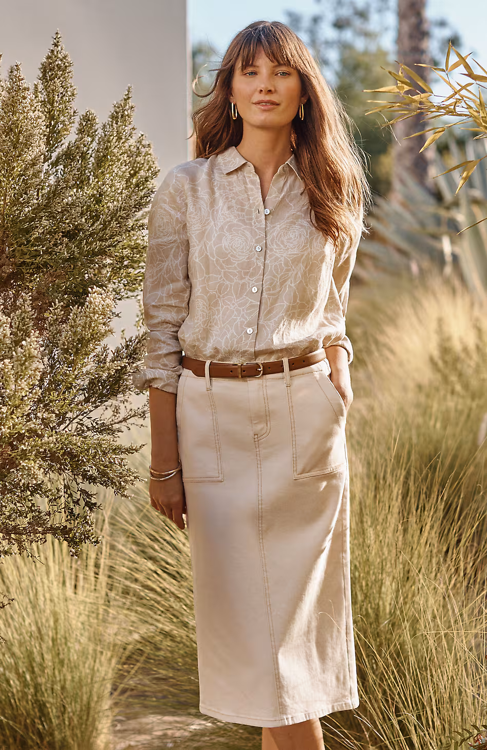 Expedition Denim Skirt