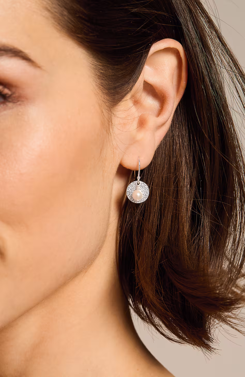 Sterling Silver & Pearl Earrings