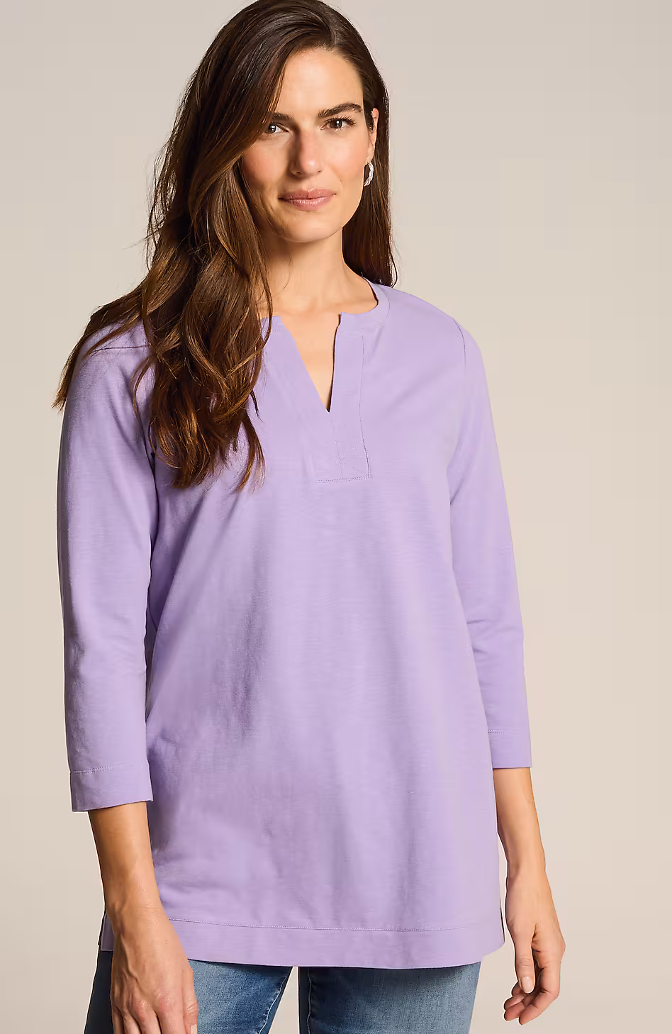 Terry-Slub Tunic