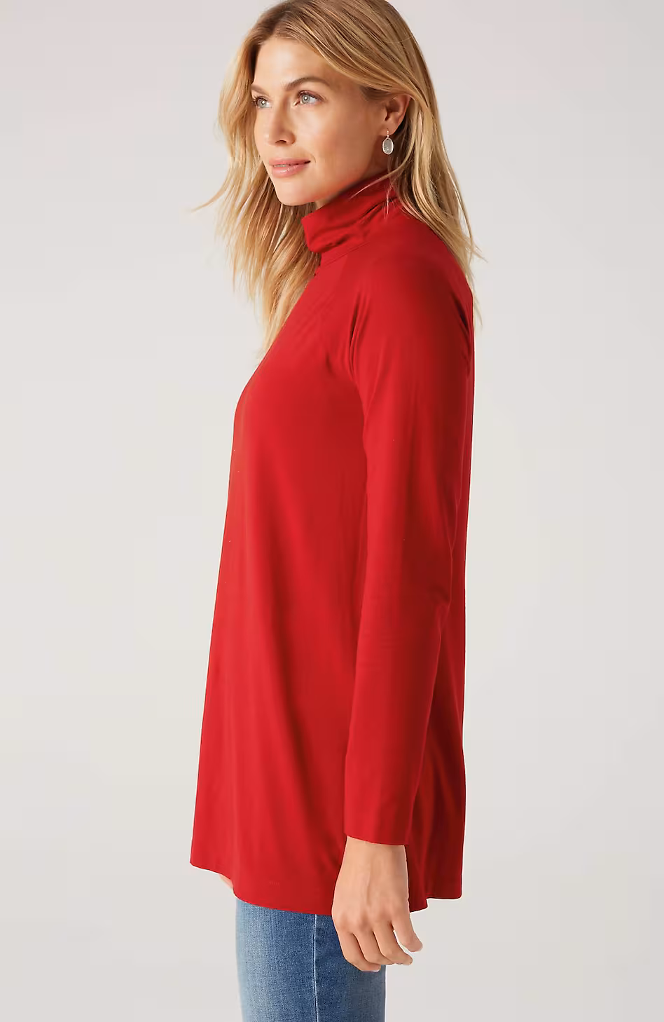 Luxe Supima® Everyday Turtleneck Tunic