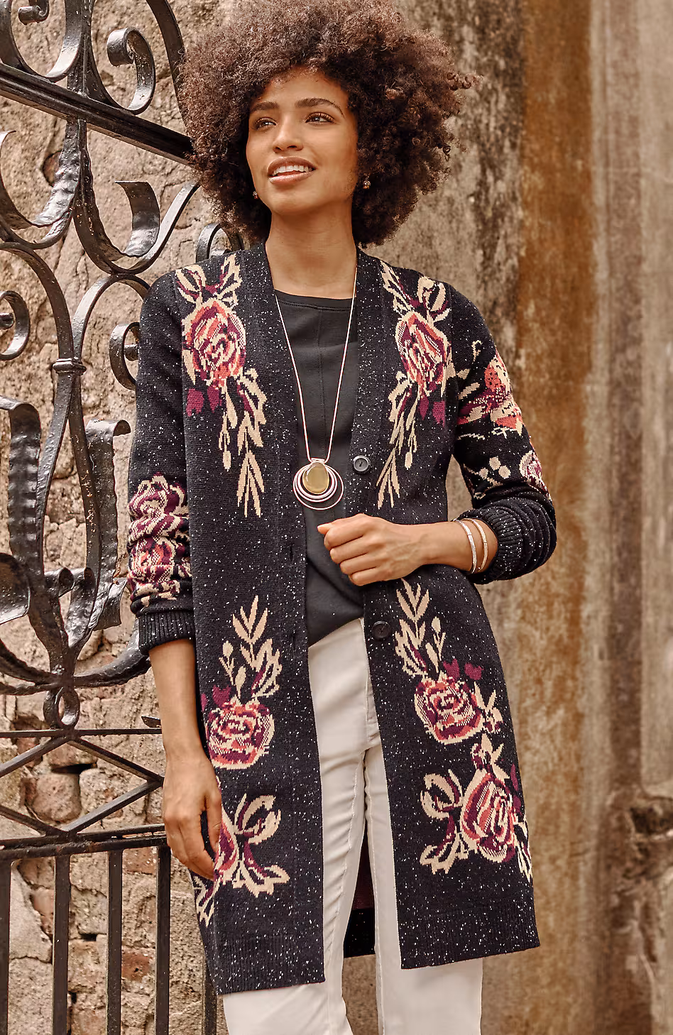 Botanical Gardens Sweater Topper