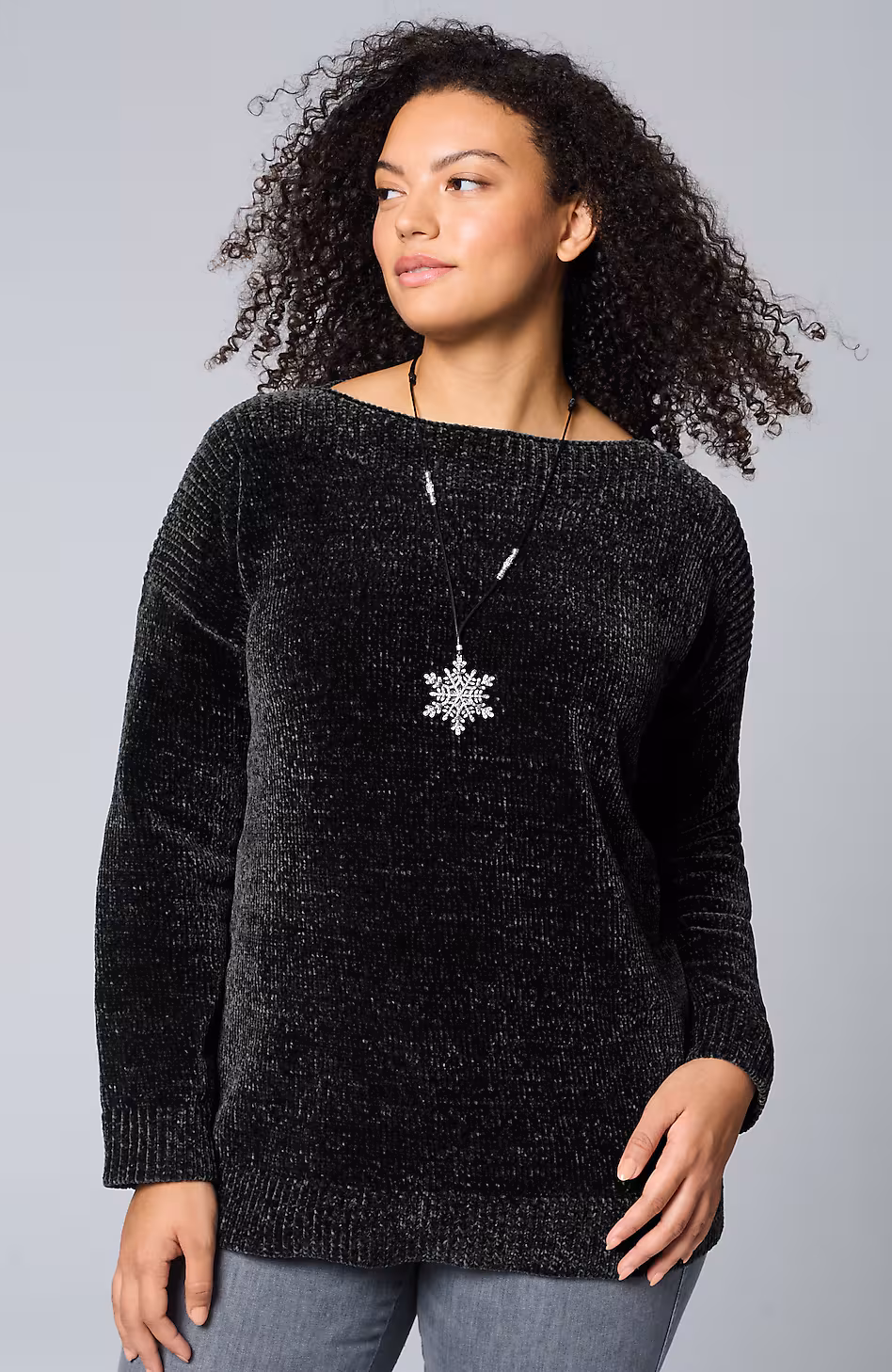 Pure Jill Luxe Chenille Sweater