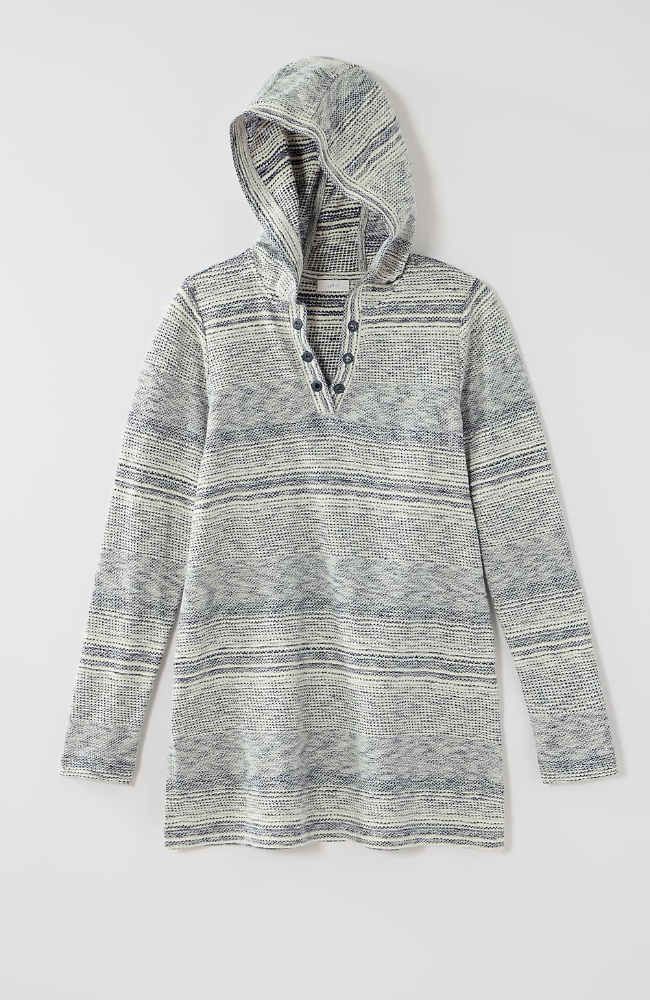 Fit Textured-Stripes Tunic