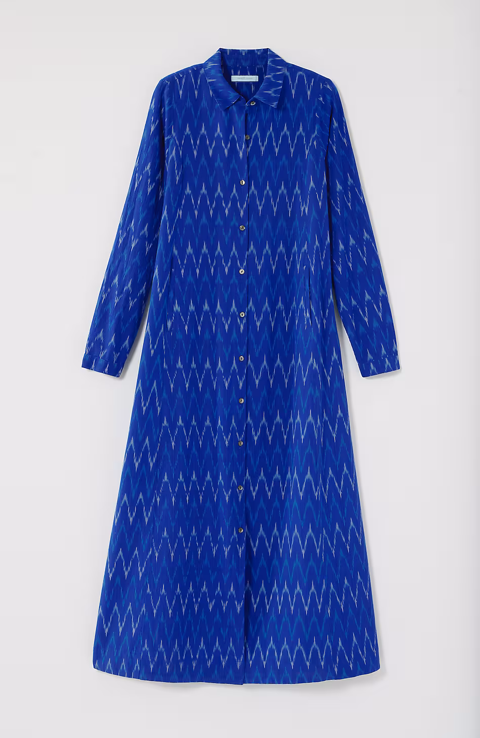 Pure Jill Ikat Maxi Shirtdress