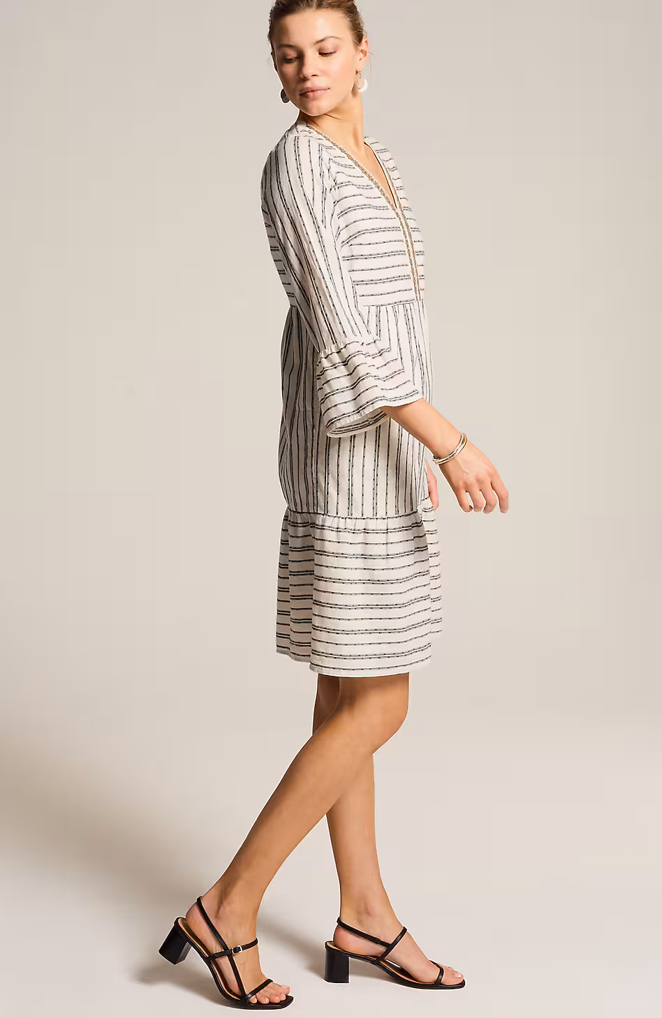 Pure Jill Tiered Dress