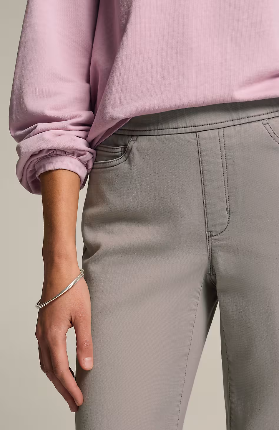 Pure Jill Soft Wide-Leg Jeans