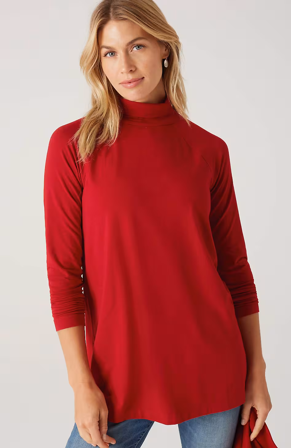 Luxe Supima® Everyday Turtleneck Tunic