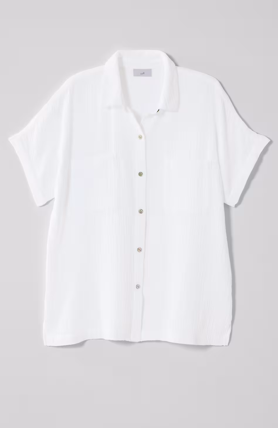 Cotton-Gauze Camp Shirt