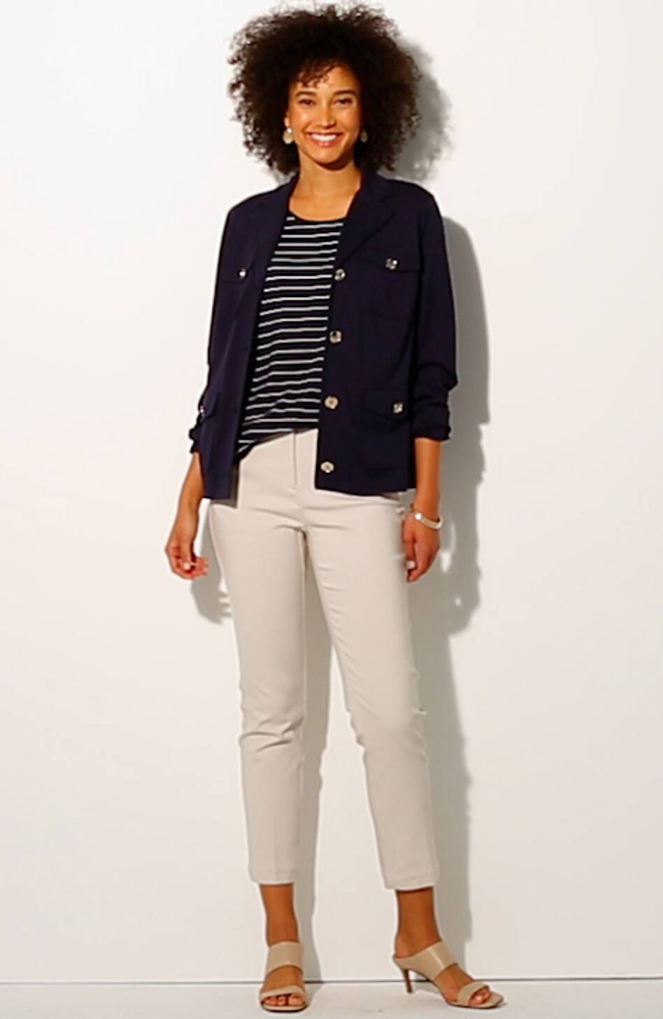 Wearever Refined Twill Woven Trousers