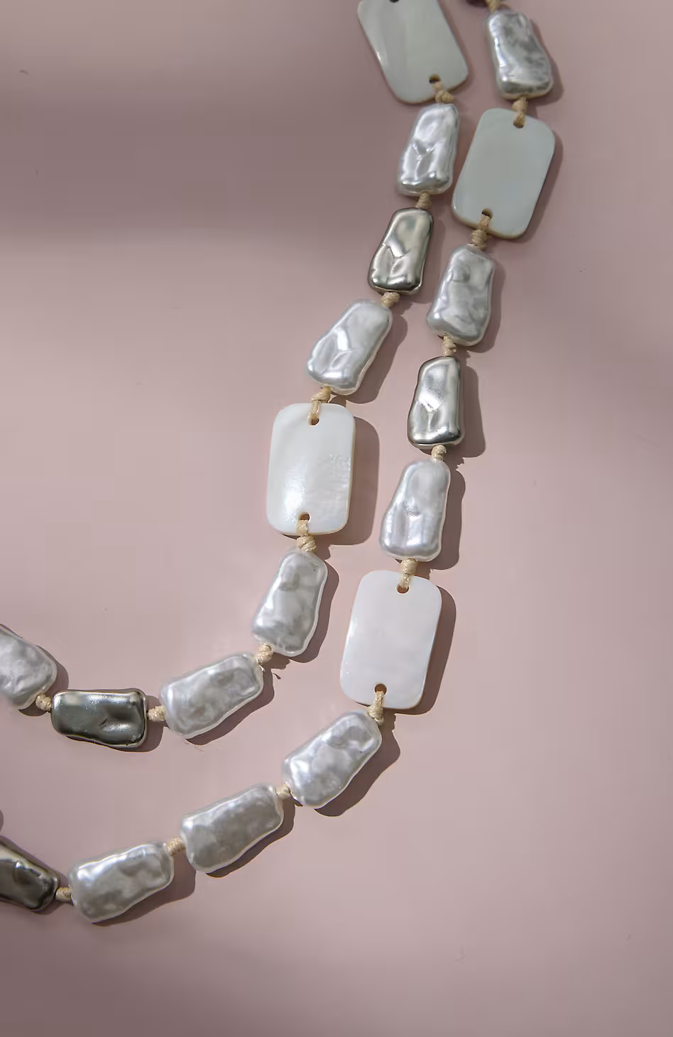 Blissful Harmony Double-Strand Necklace