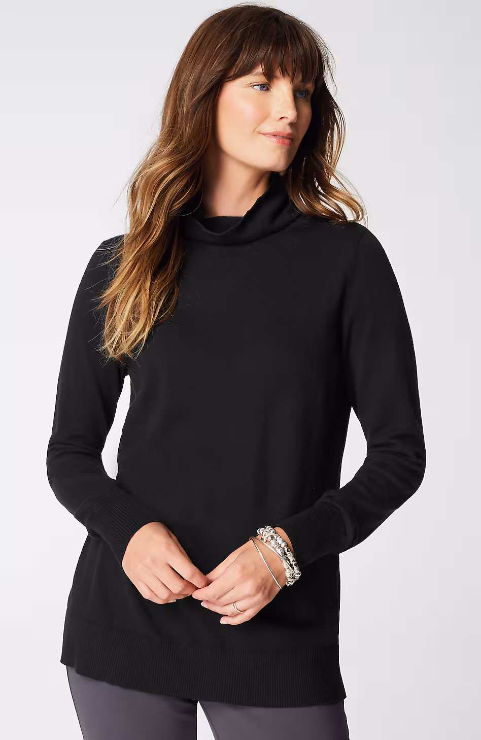 Wearever Funnel-Neck Sweater