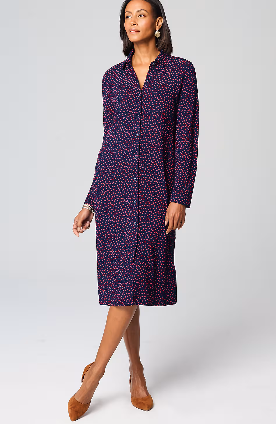 Wearever Knit Shirtdress