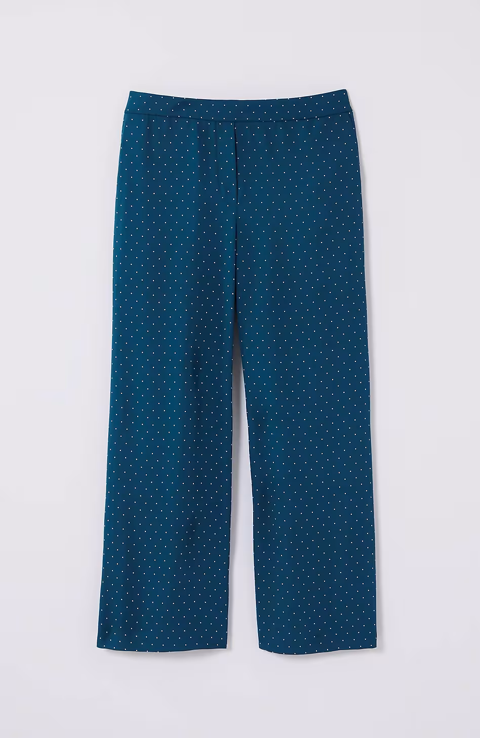 Wearever Easy-Care Woven Wide-Leg Crops