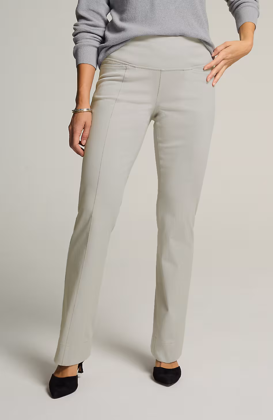 Wearever Smooth-Fit Boot-Cut Knit Jeans