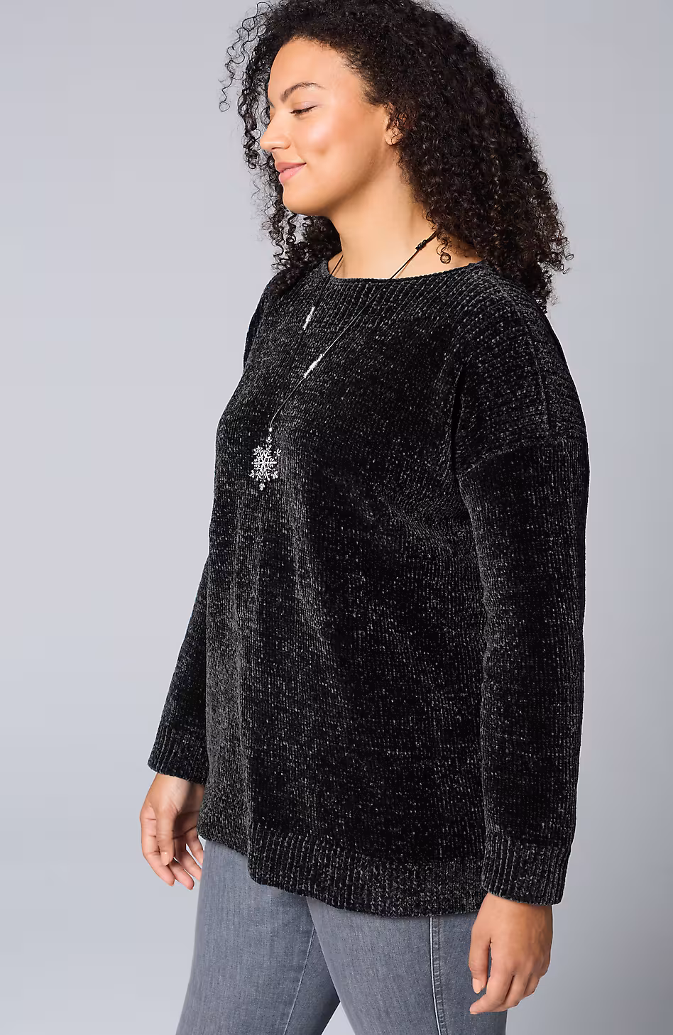 Pure Jill Luxe Chenille Sweater