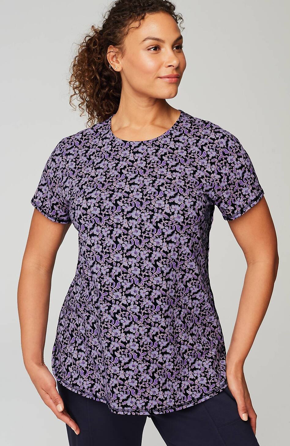 Fit Progress Shirttail Tee