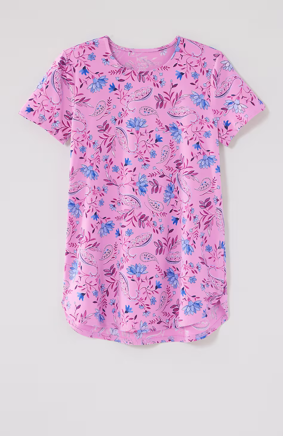 Fit Progress Shirttail Tee