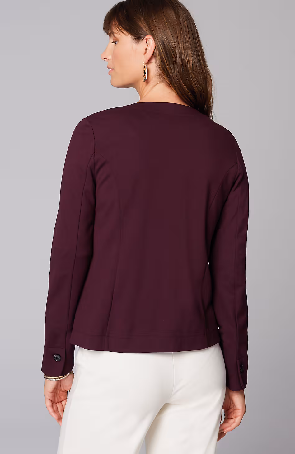 Wearever Double-Face Jersey 3-Button Jacket