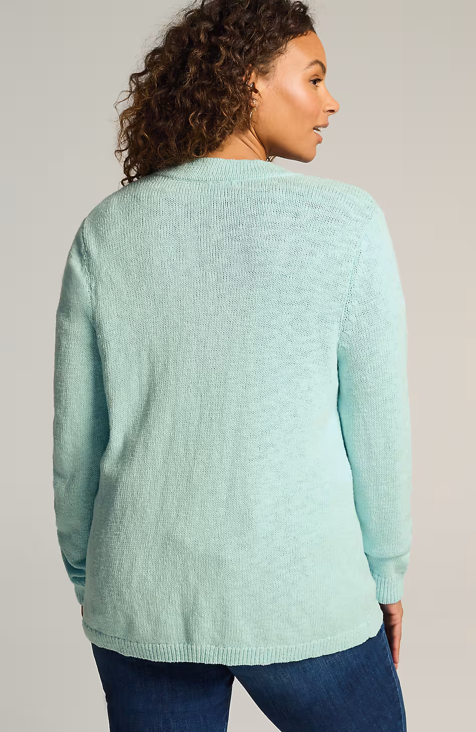 Short Patch-Pocket Cardi