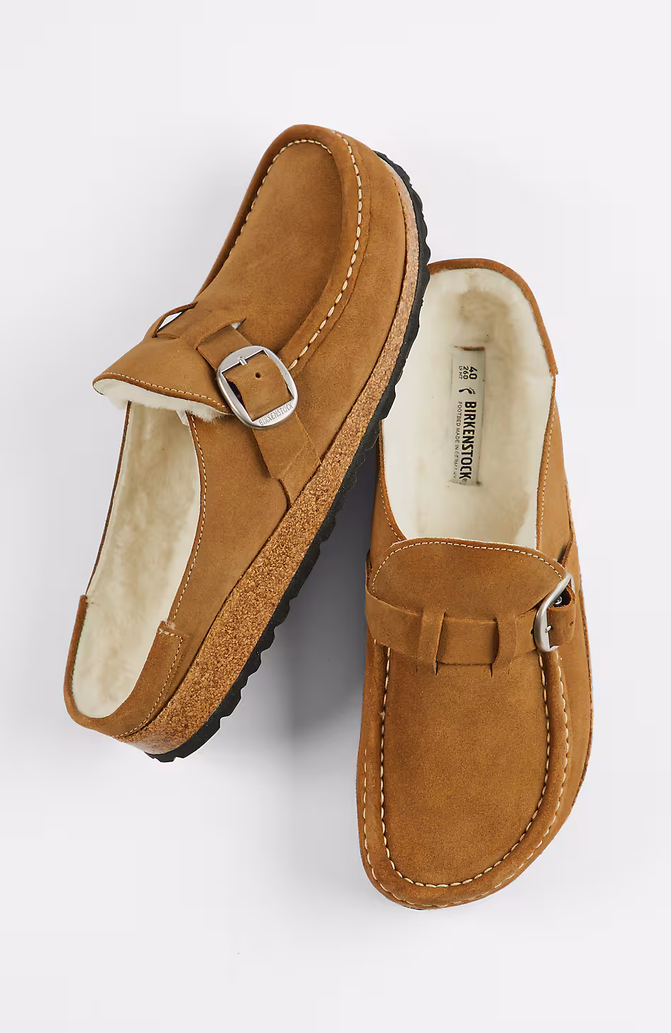Birkenstock® Buckley Shearling Clogs