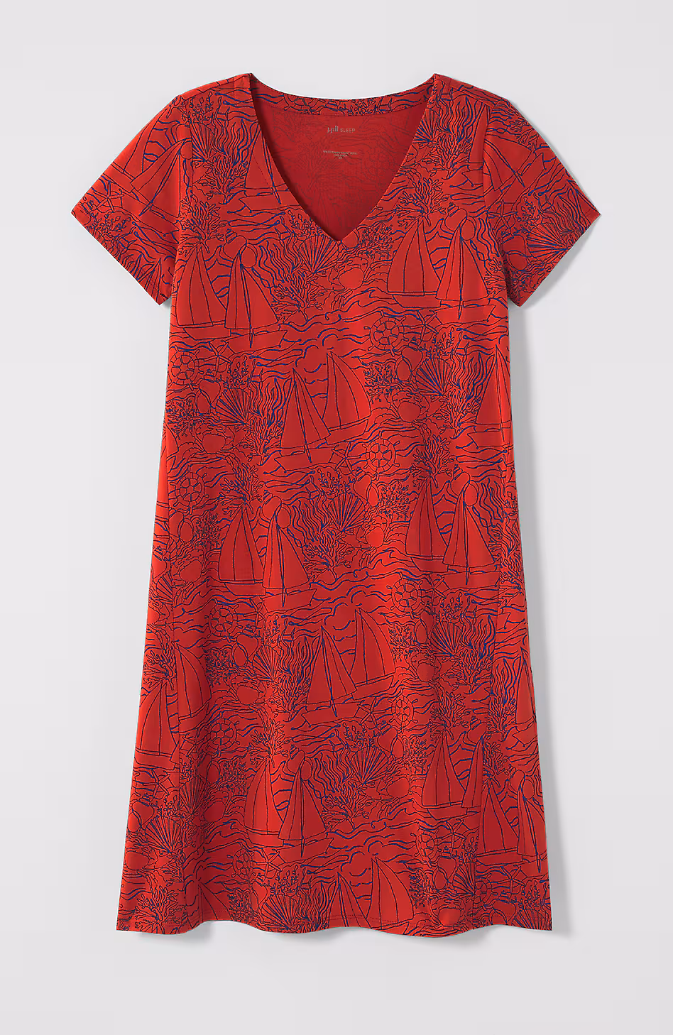 Sleep Ultrasoft Short V-Neck Gown