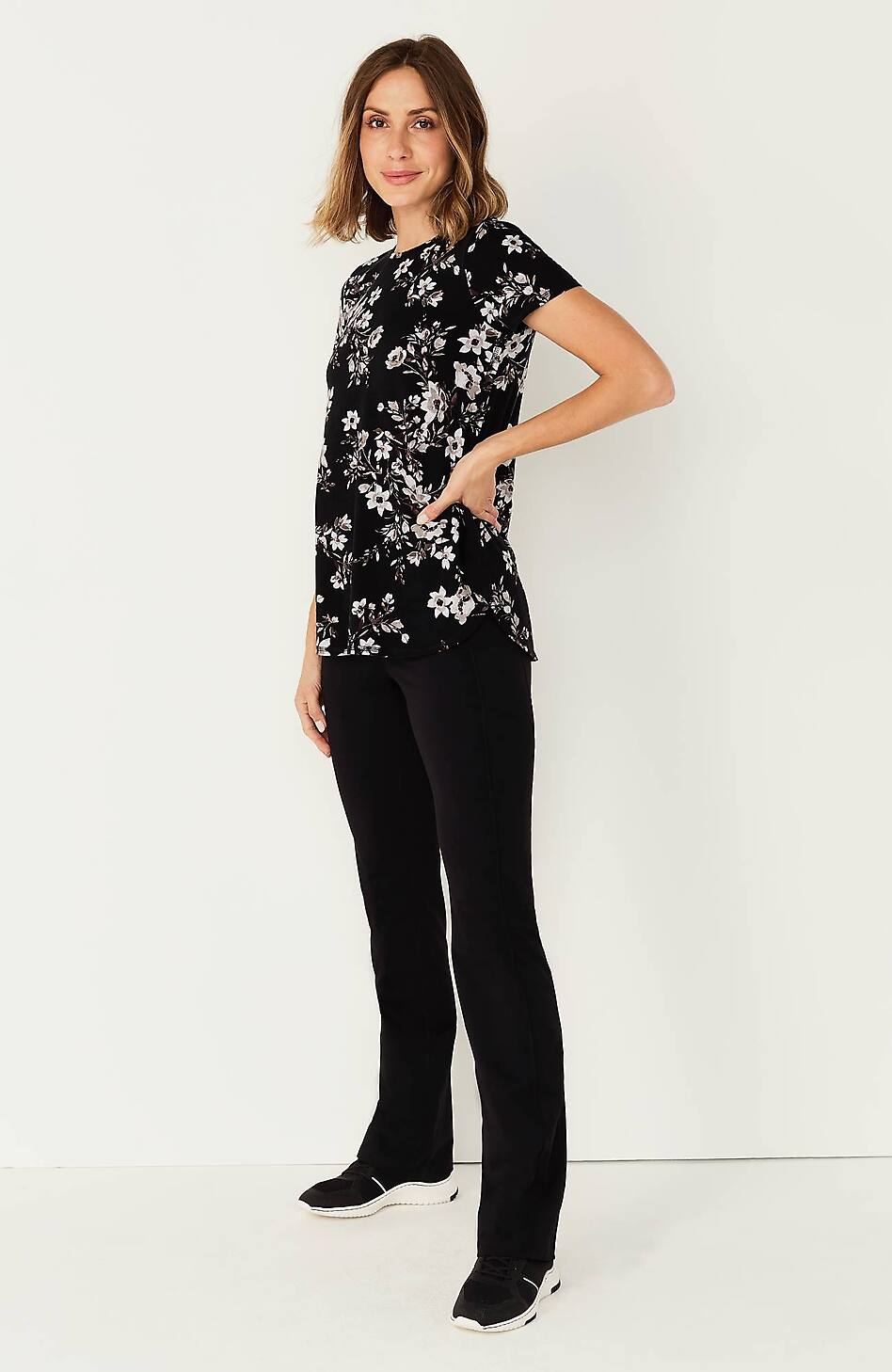 Fit Progress Shirttail Tee