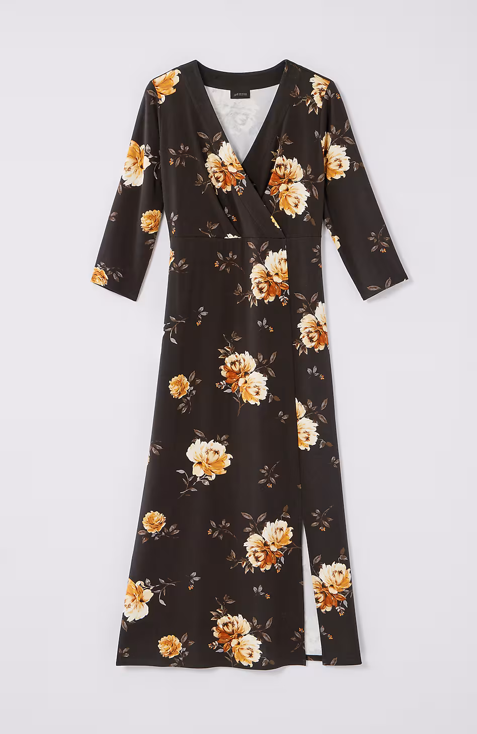 Wearever Rural Roses Surplice Dress